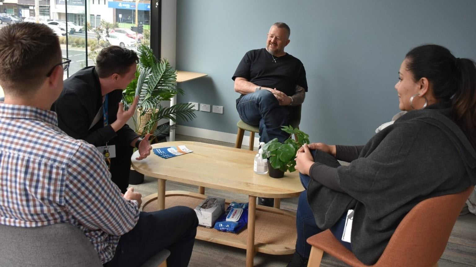 About the royal commission A group of professionals in a meeting around a table