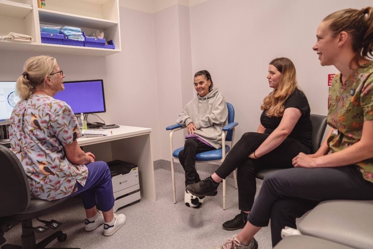 Terminology and language A GP talks to three patients