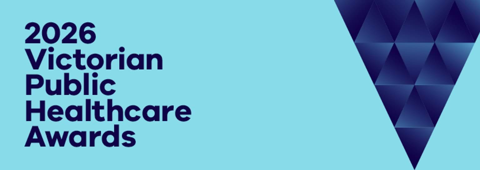 2026 Victorian Public Healthcare Awards digital banner 733x620 px