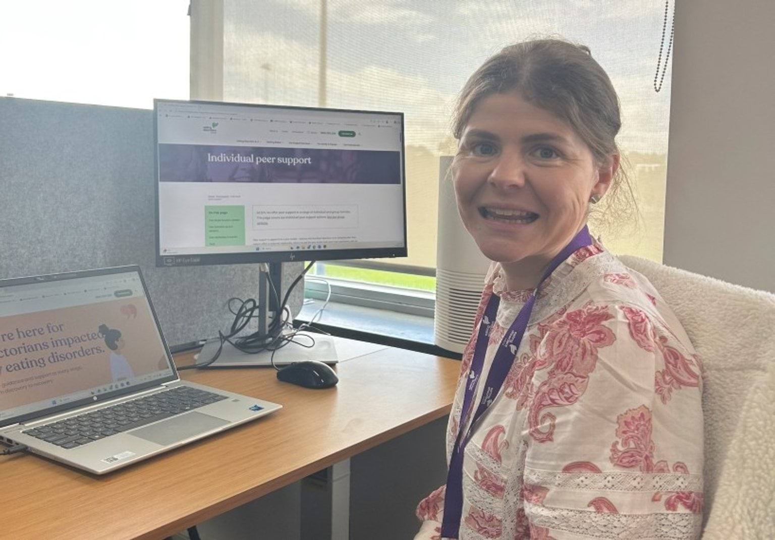 Peer Support Worker Heather